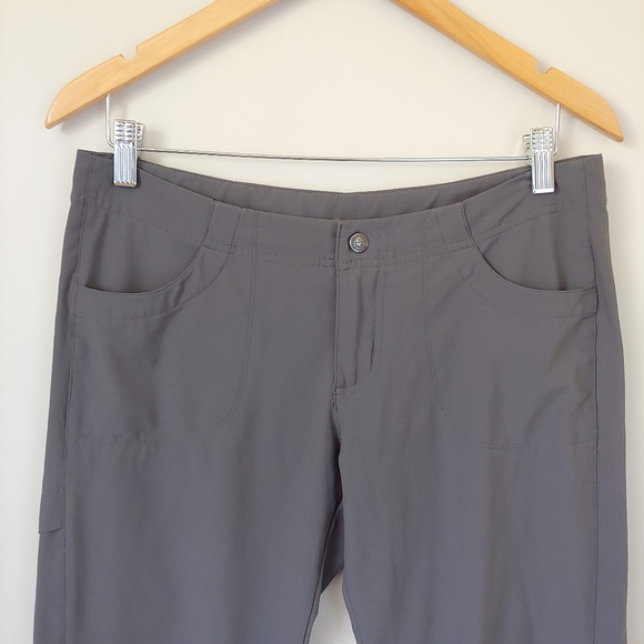 Patagonia All Out Capri Pant Olive Size 8 - Picture 5 of 15